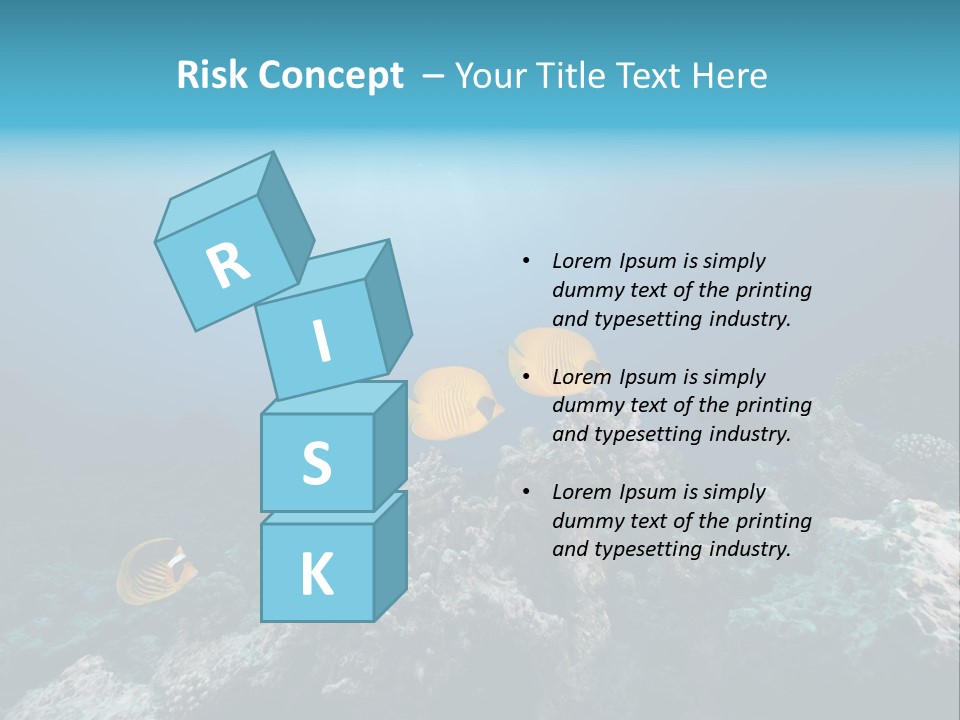 Underwater Fish PowerPoint Template