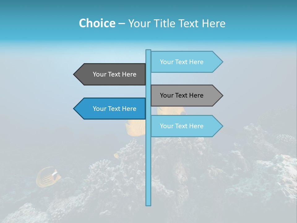 Underwater Fish PowerPoint Template