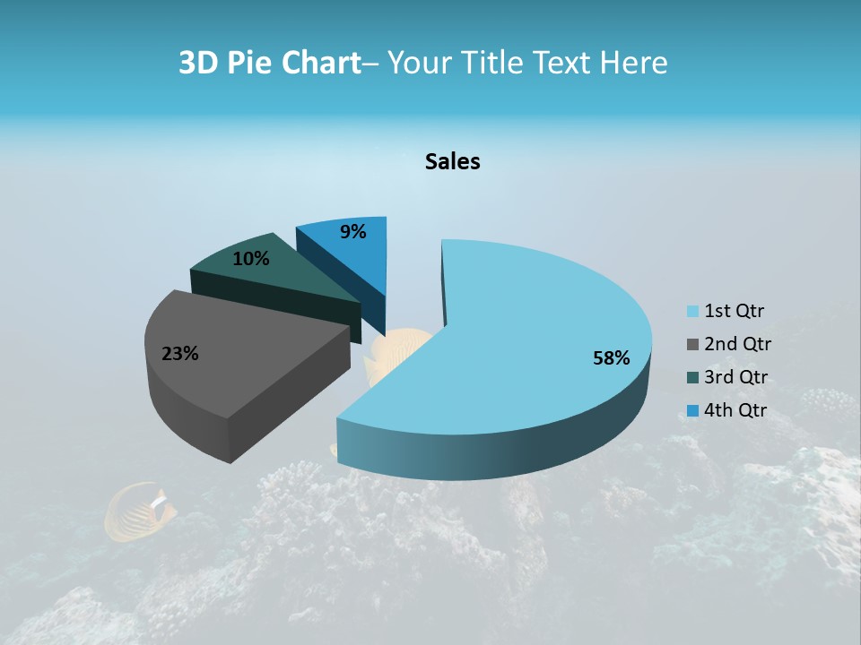 Underwater Fish PowerPoint Template