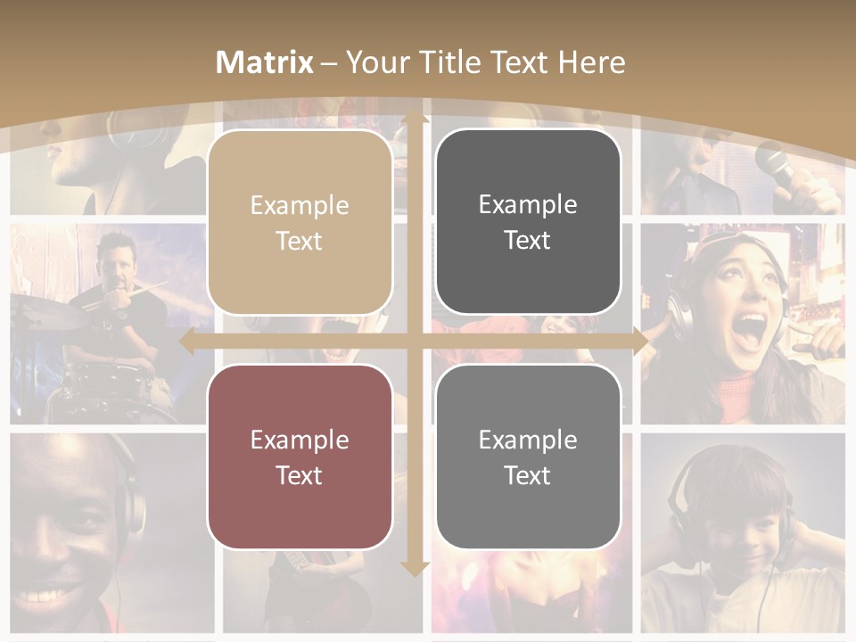 Music Lifestyle PowerPoint Template