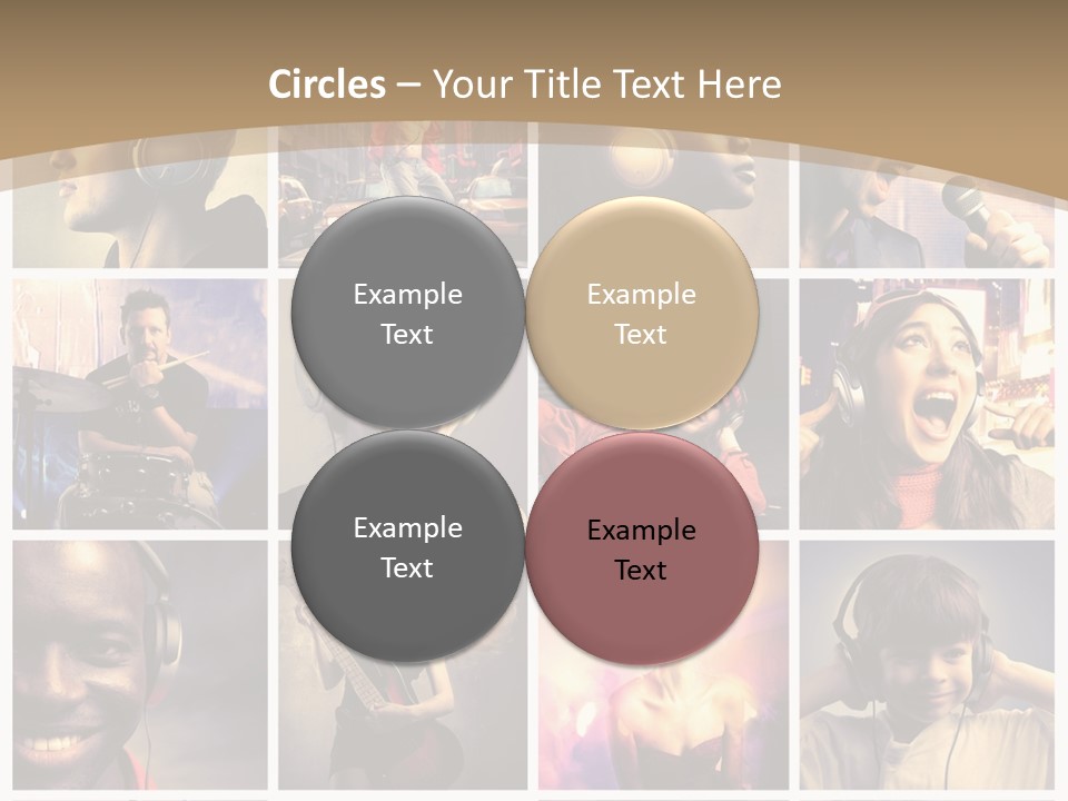 Music Lifestyle PowerPoint Template