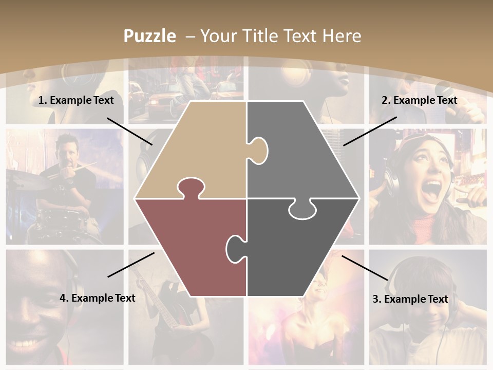 Music Lifestyle PowerPoint Template