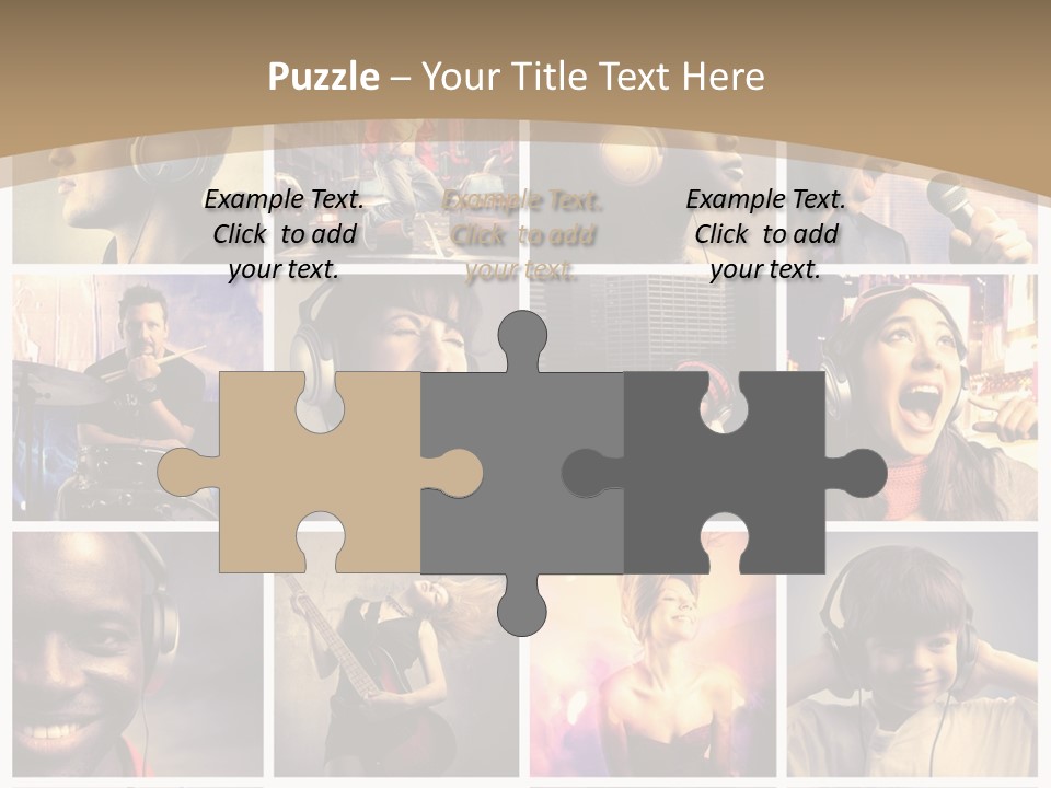 Music Lifestyle PowerPoint Template