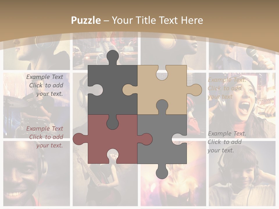 Music Lifestyle PowerPoint Template