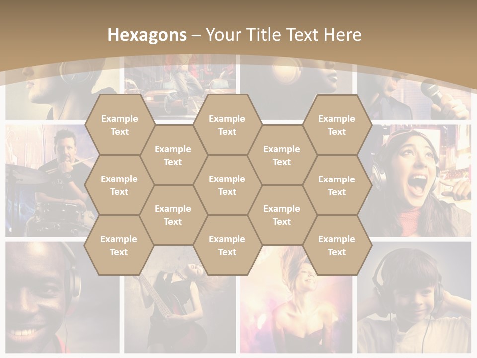 Music Lifestyle PowerPoint Template