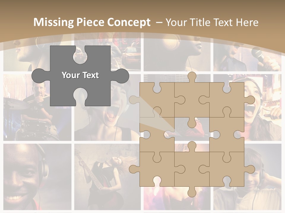 Music Lifestyle PowerPoint Template