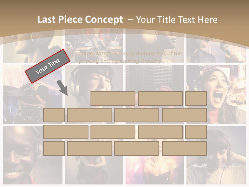 Music Lifestyle PowerPoint Template