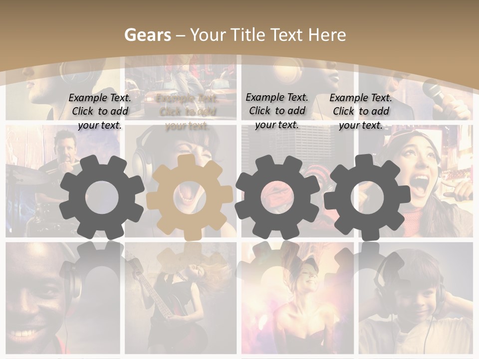 Music Lifestyle PowerPoint Template