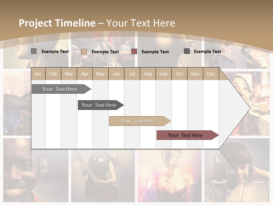 Music Lifestyle PowerPoint Template