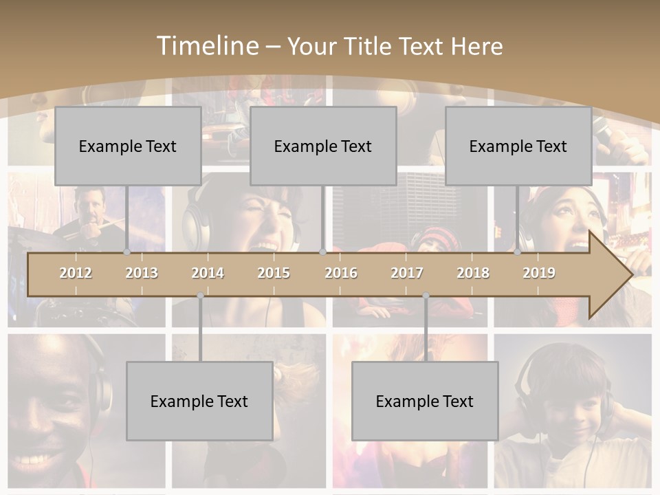 Music Lifestyle PowerPoint Template