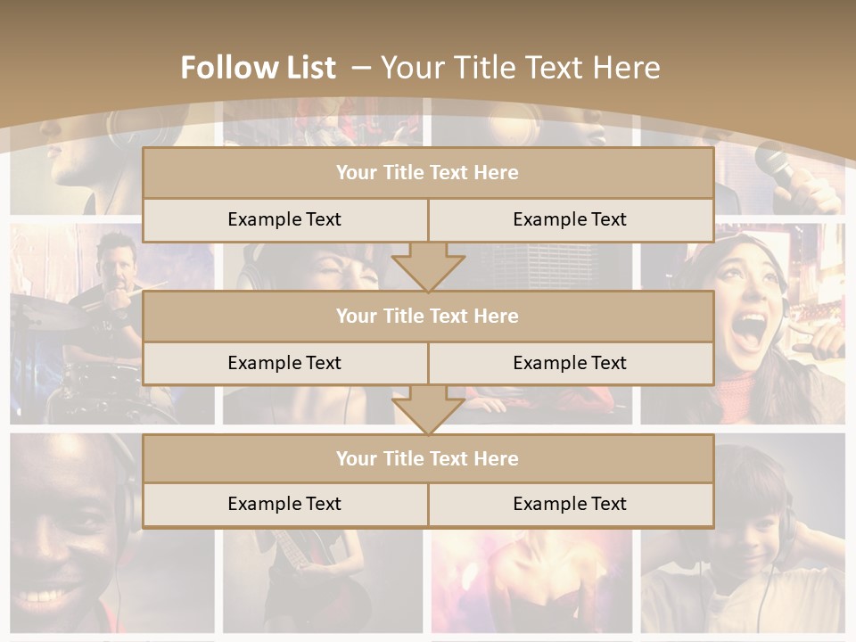 Music Lifestyle PowerPoint Template