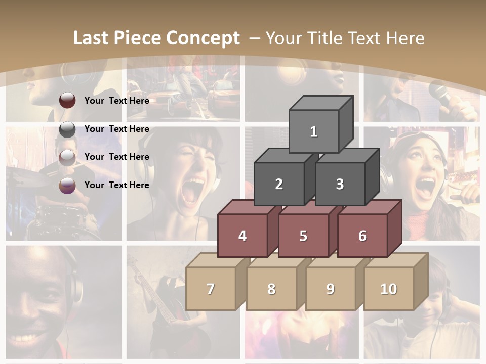 Music Lifestyle PowerPoint Template