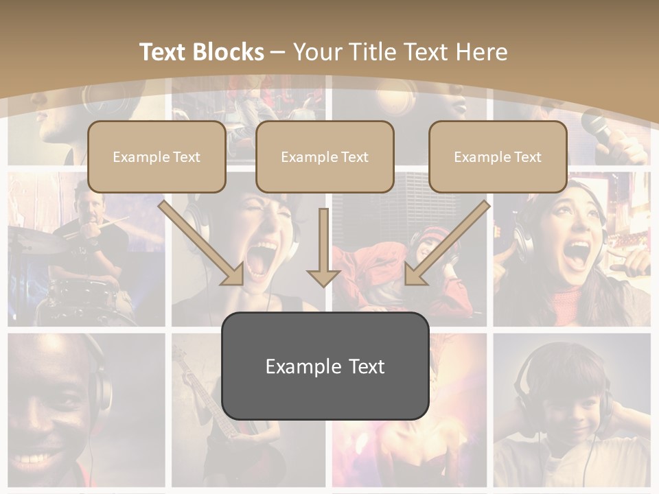 Music Lifestyle PowerPoint Template