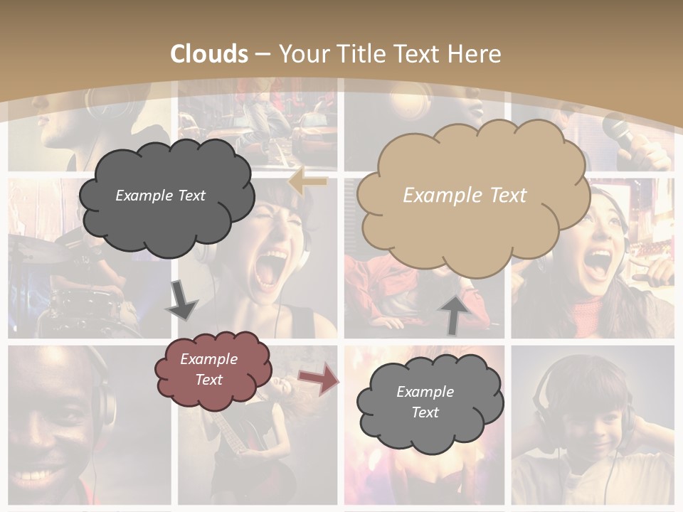 Music Lifestyle PowerPoint Template