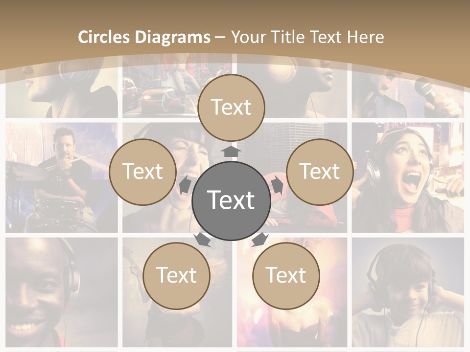 Music Lifestyle PowerPoint Template