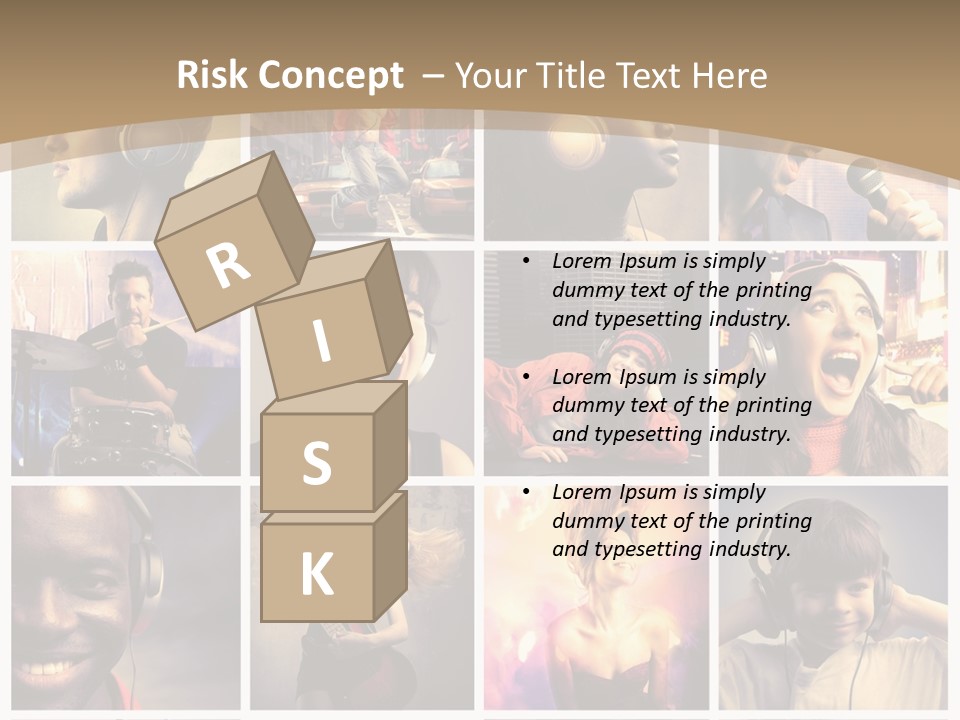 Music Lifestyle PowerPoint Template