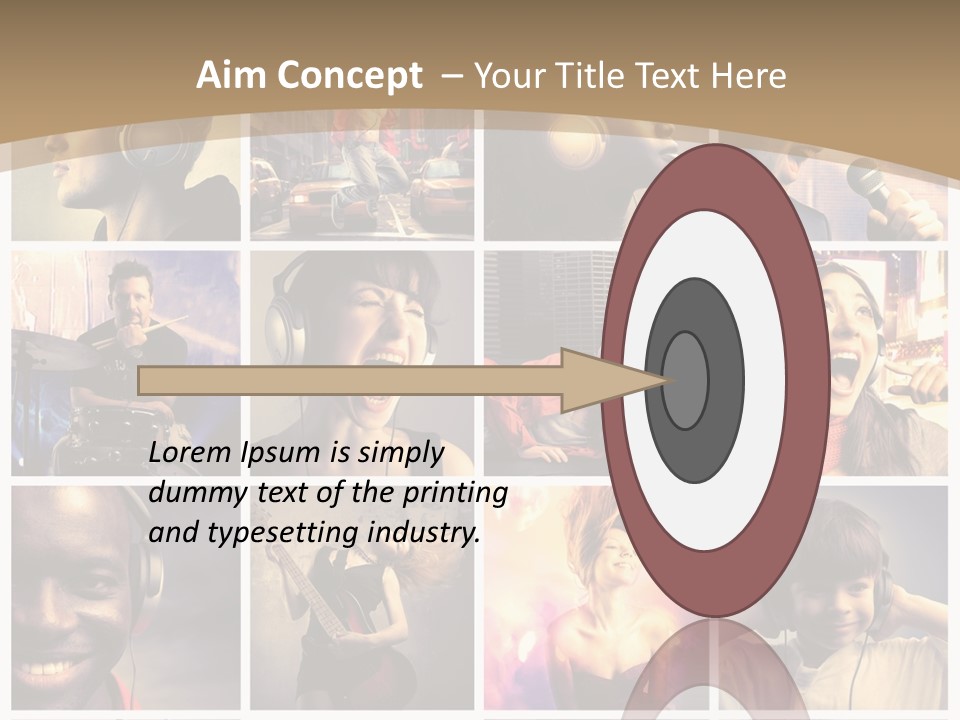 Music Lifestyle PowerPoint Template