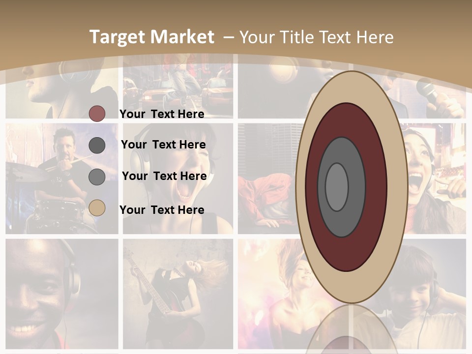 Music Lifestyle PowerPoint Template