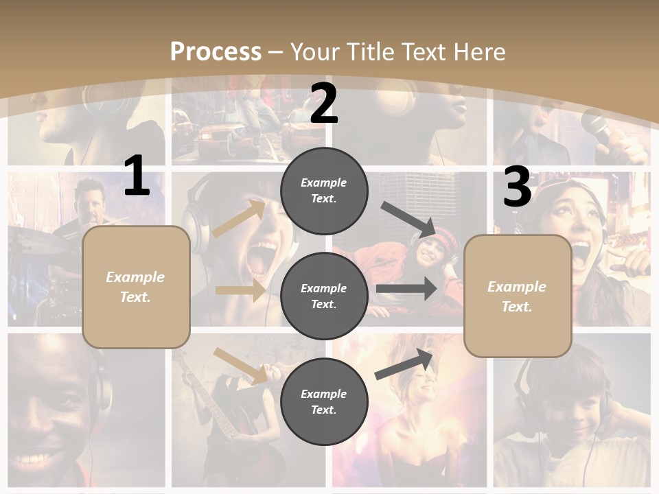 Music Lifestyle PowerPoint Template