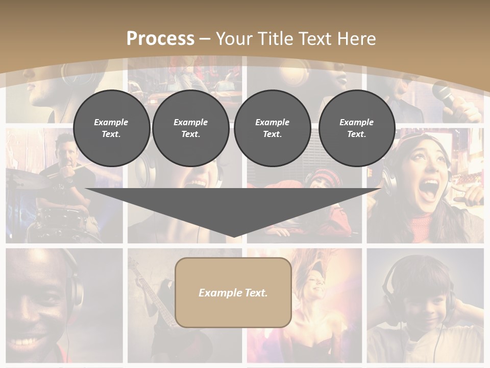 Music Lifestyle PowerPoint Template