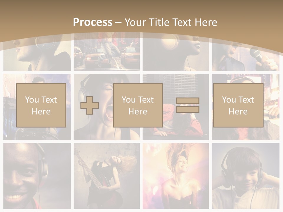 Music Lifestyle PowerPoint Template