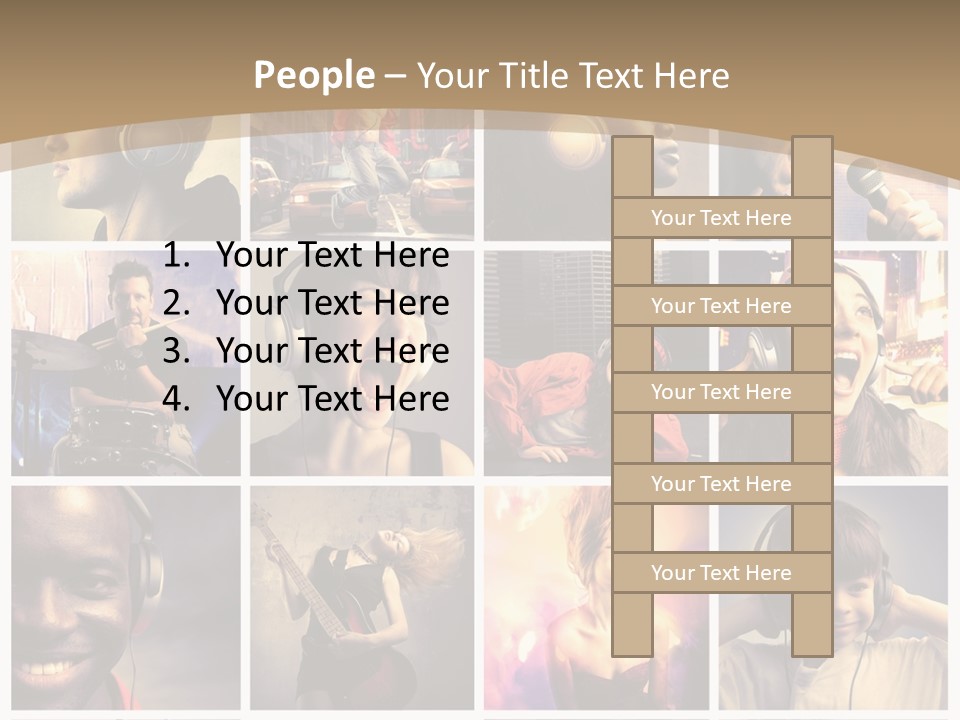 Music Lifestyle PowerPoint Template