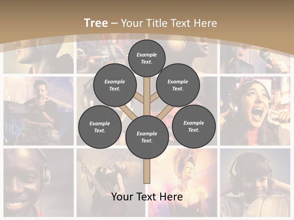 Music Lifestyle PowerPoint Template