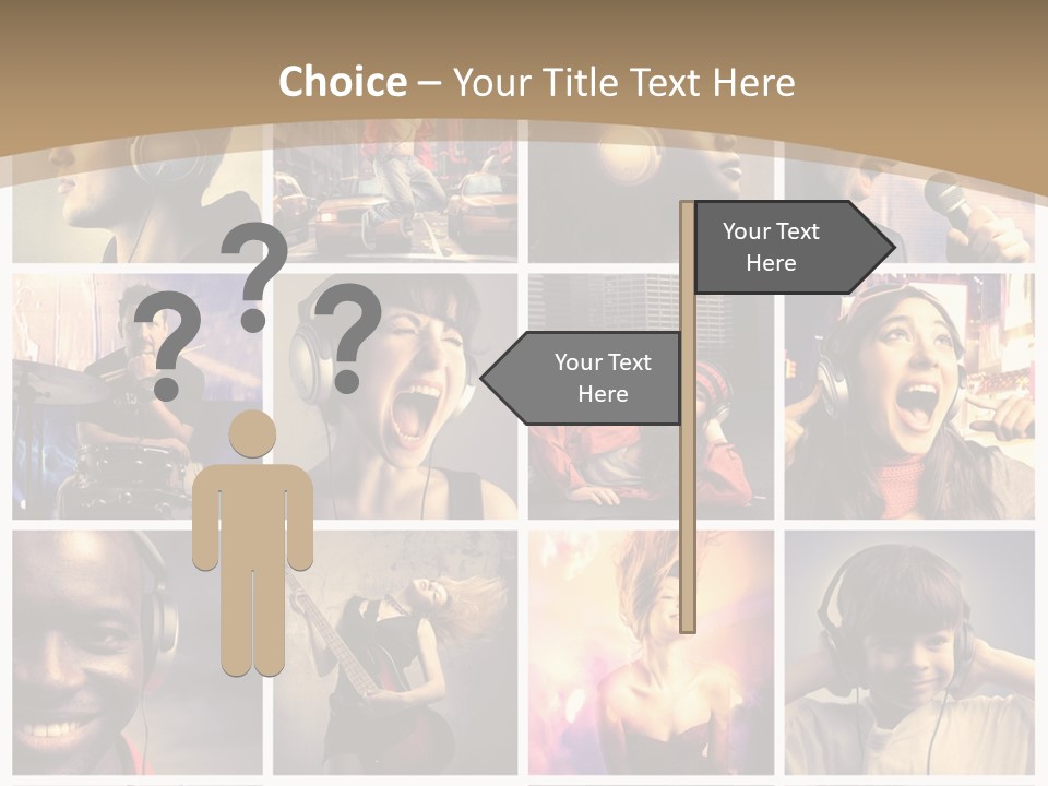 Music Lifestyle PowerPoint Template