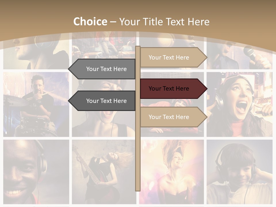 Music Lifestyle PowerPoint Template