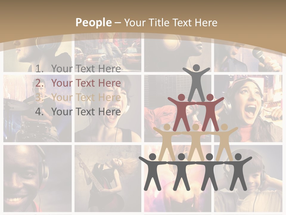 Music Lifestyle PowerPoint Template