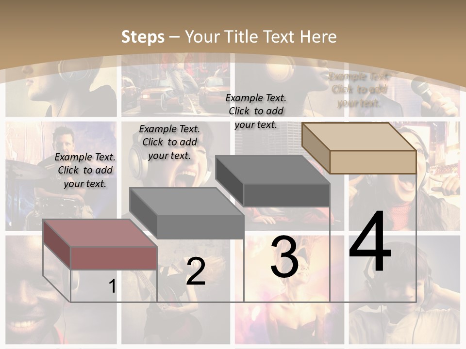 Music Lifestyle PowerPoint Template