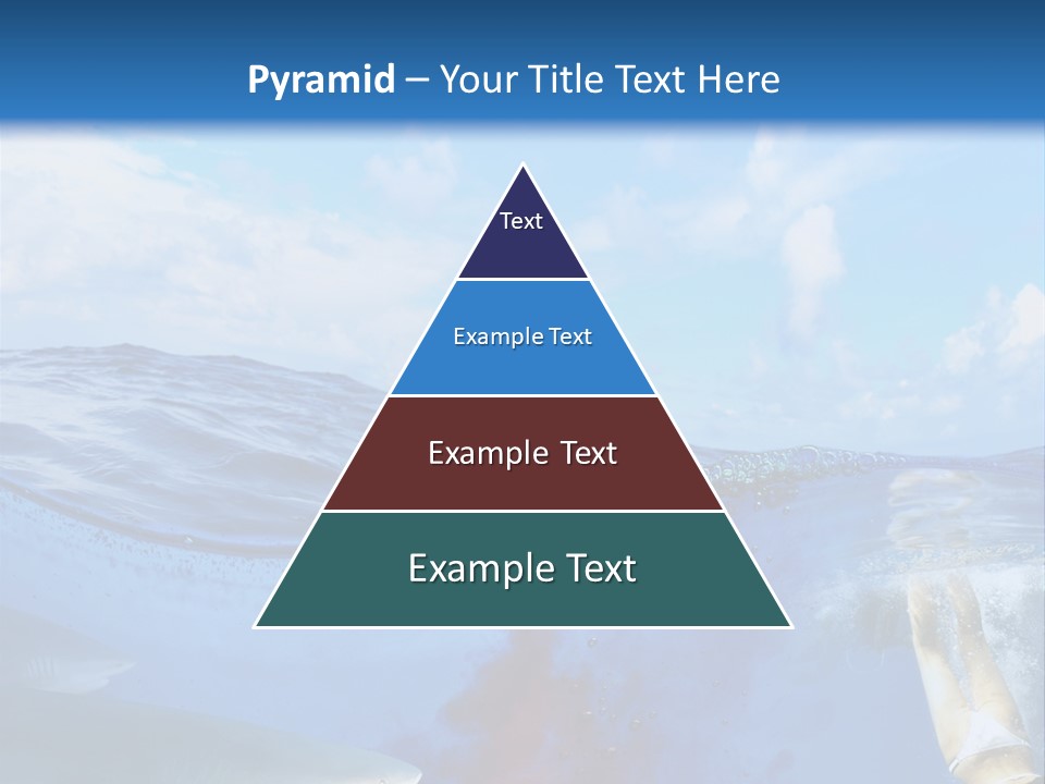 Underwater Shark Attack PowerPoint Template