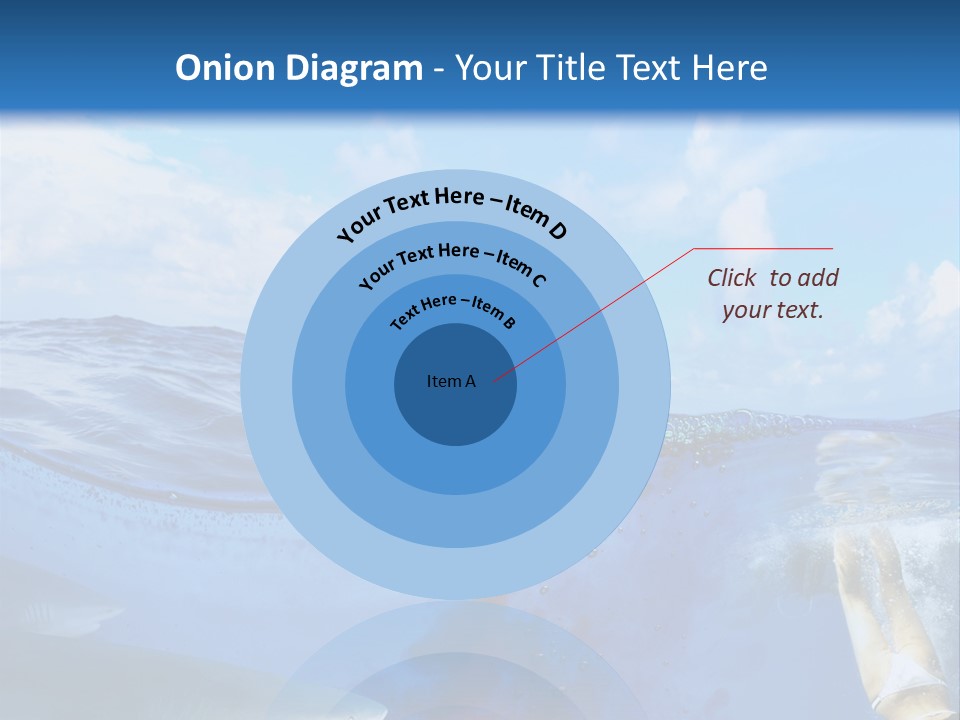 Underwater Shark Attack PowerPoint Template