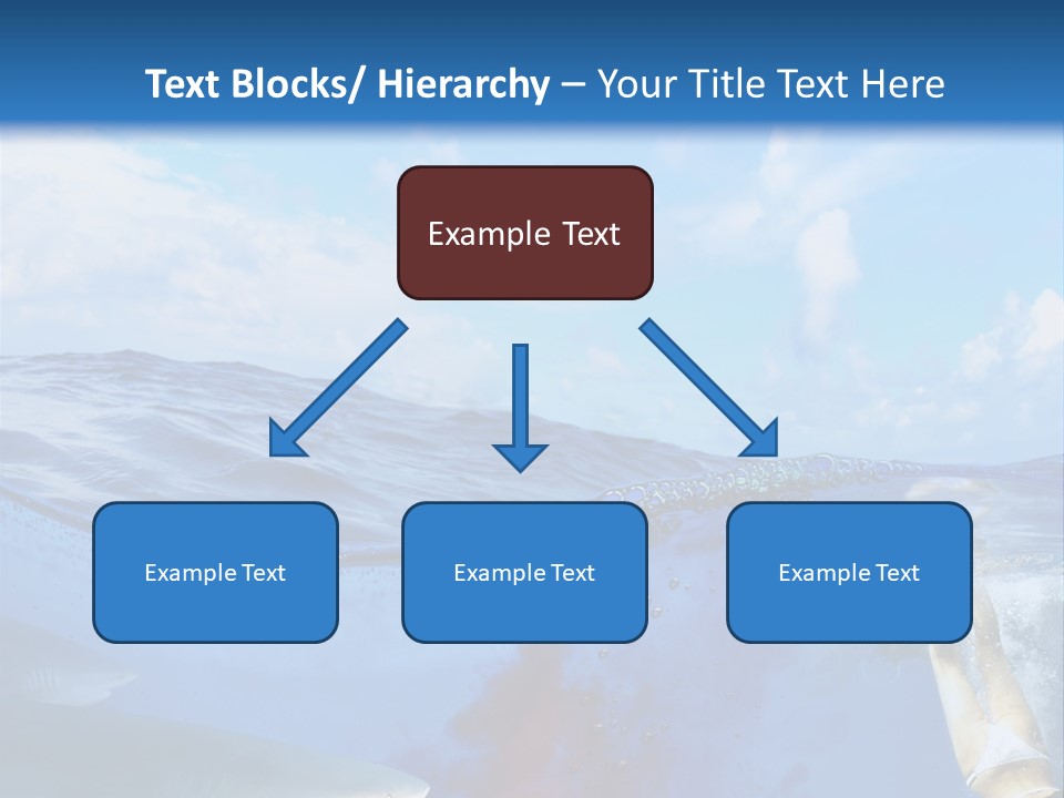 Underwater Shark Attack PowerPoint Template