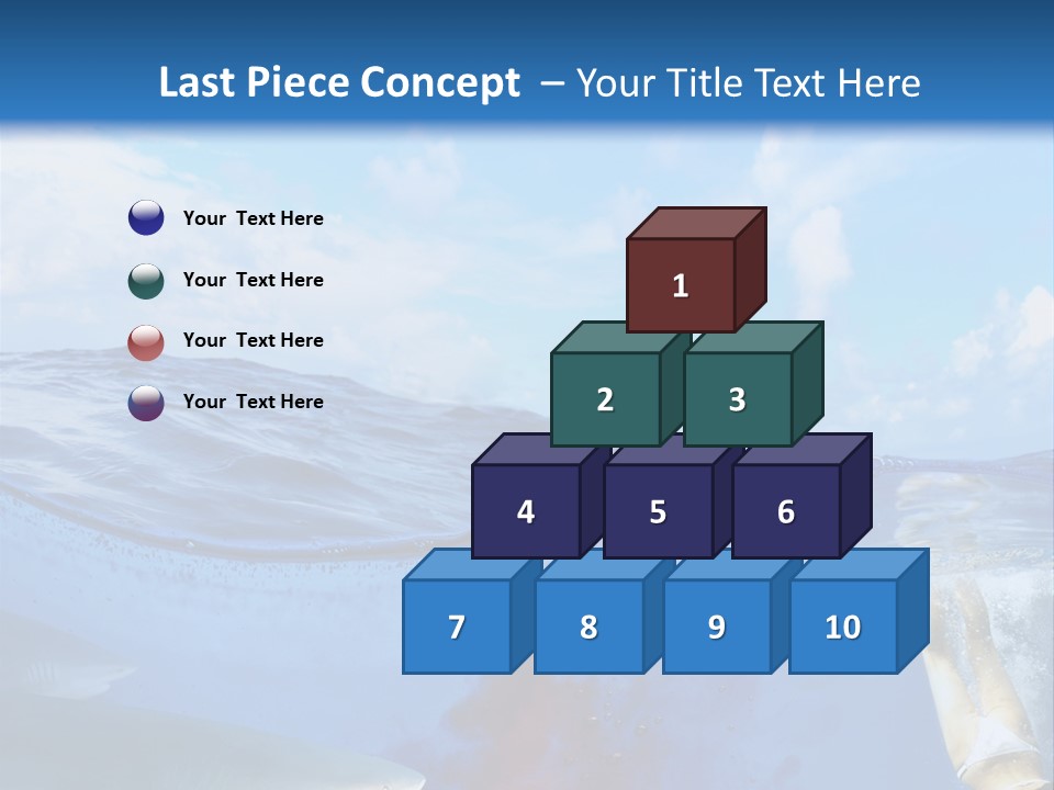 Underwater Shark Attack PowerPoint Template