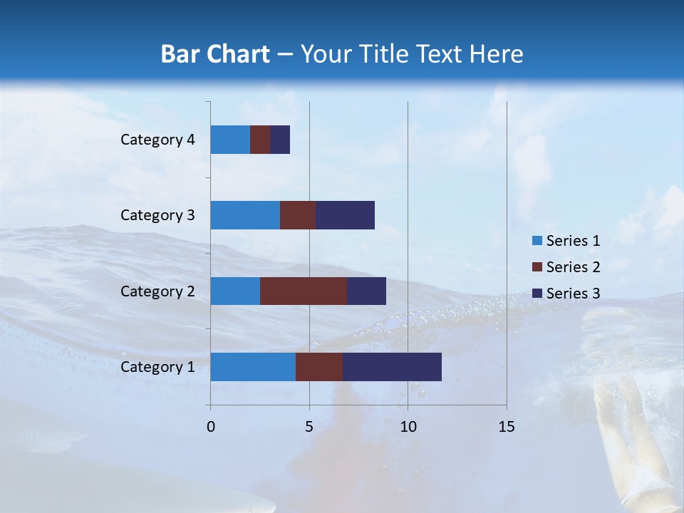 Underwater Shark Attack PowerPoint Template