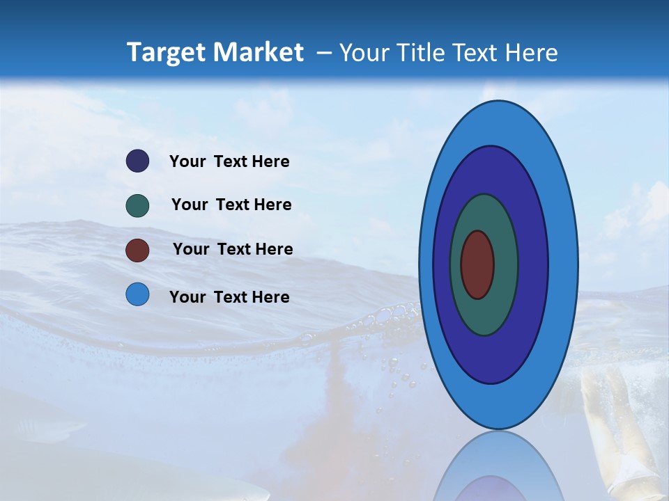 Underwater Shark Attack PowerPoint Template