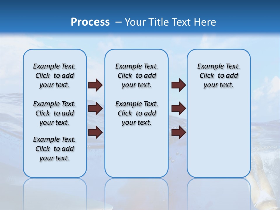 Underwater Shark Attack PowerPoint Template