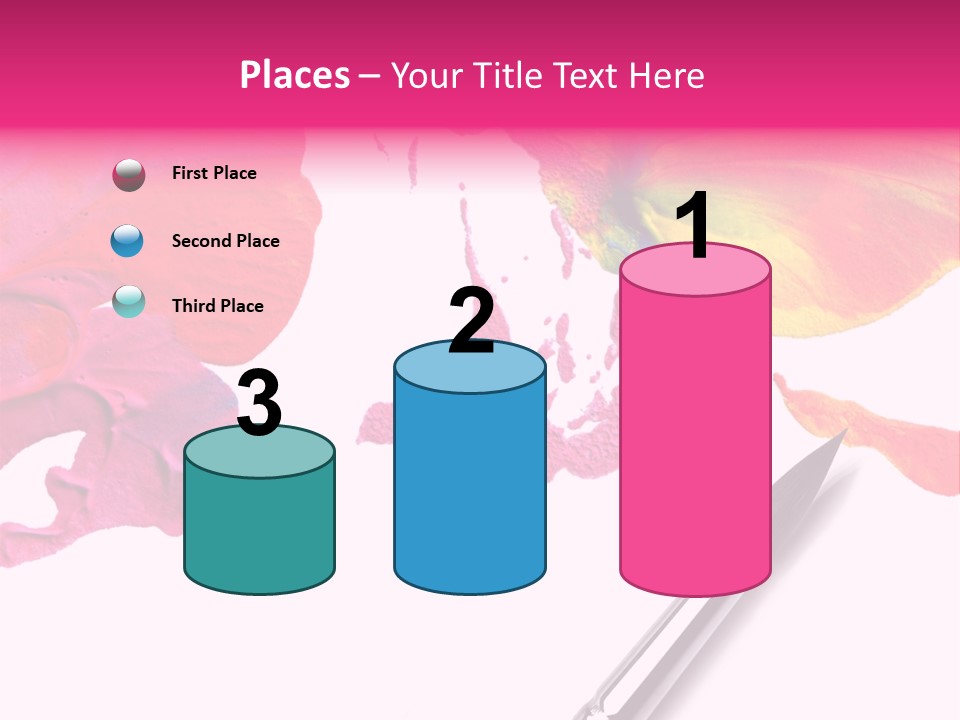 Paint Stock PowerPoint Template