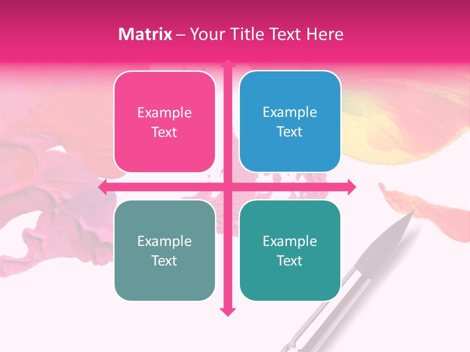 Paint Stock PowerPoint Template