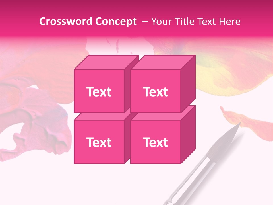 Paint Stock PowerPoint Template