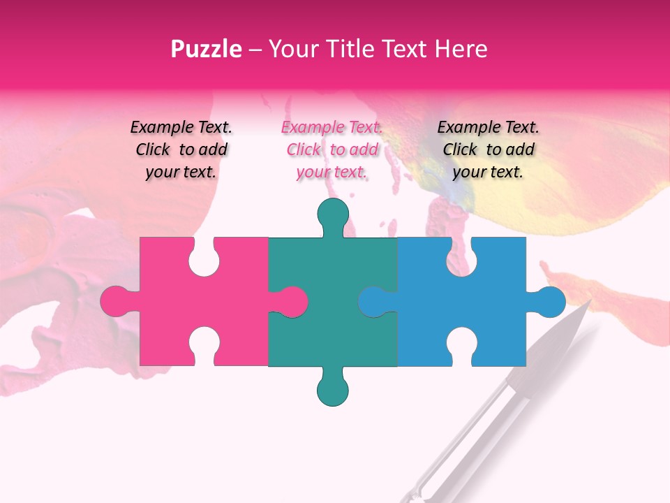 Paint Stock PowerPoint Template