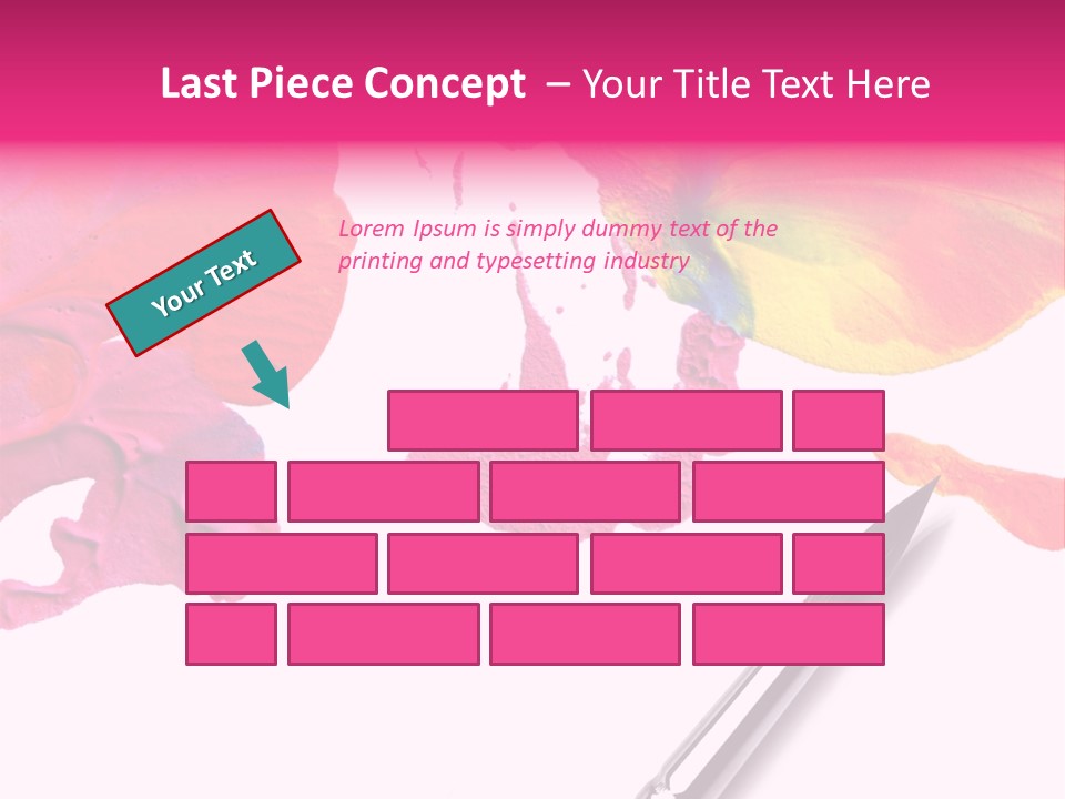 Paint Stock PowerPoint Template