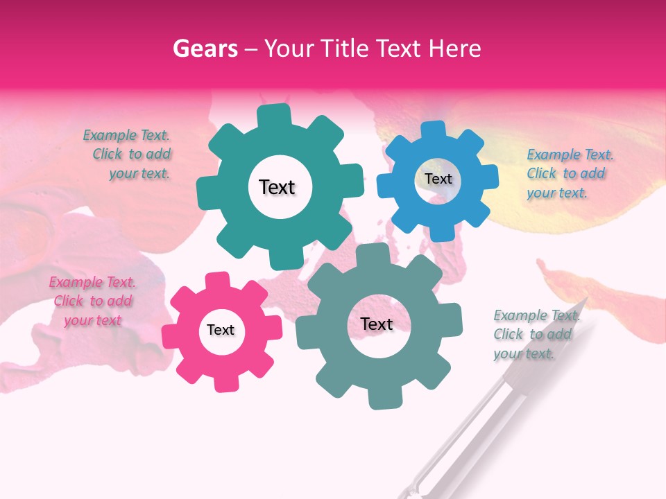 Paint Stock PowerPoint Template