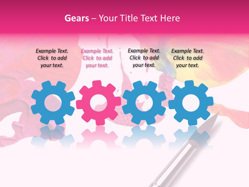 Paint Stock PowerPoint Template