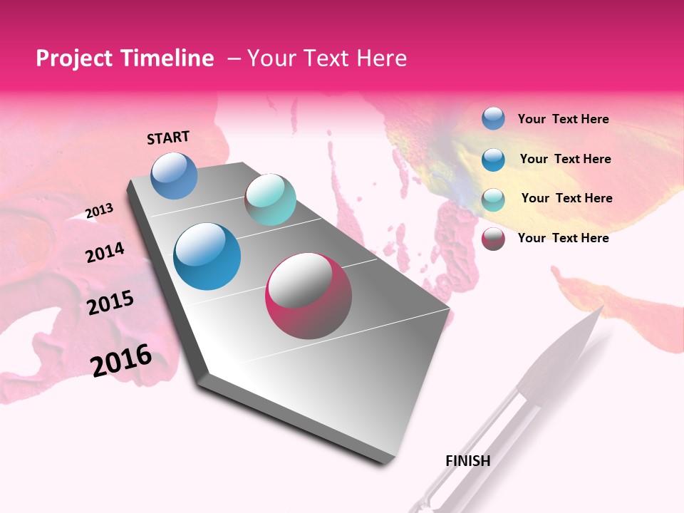 Paint Stock PowerPoint Template