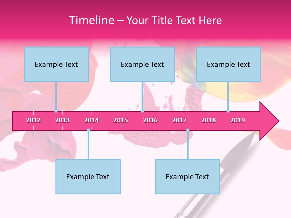 Paint Stock PowerPoint Template