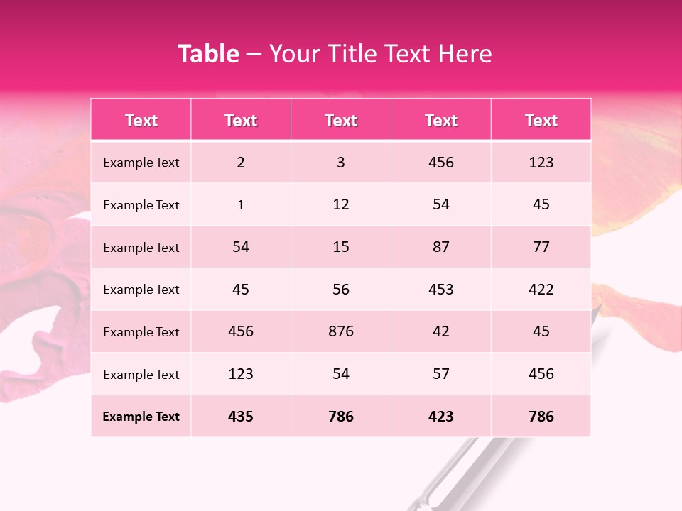 Paint Stock PowerPoint Template