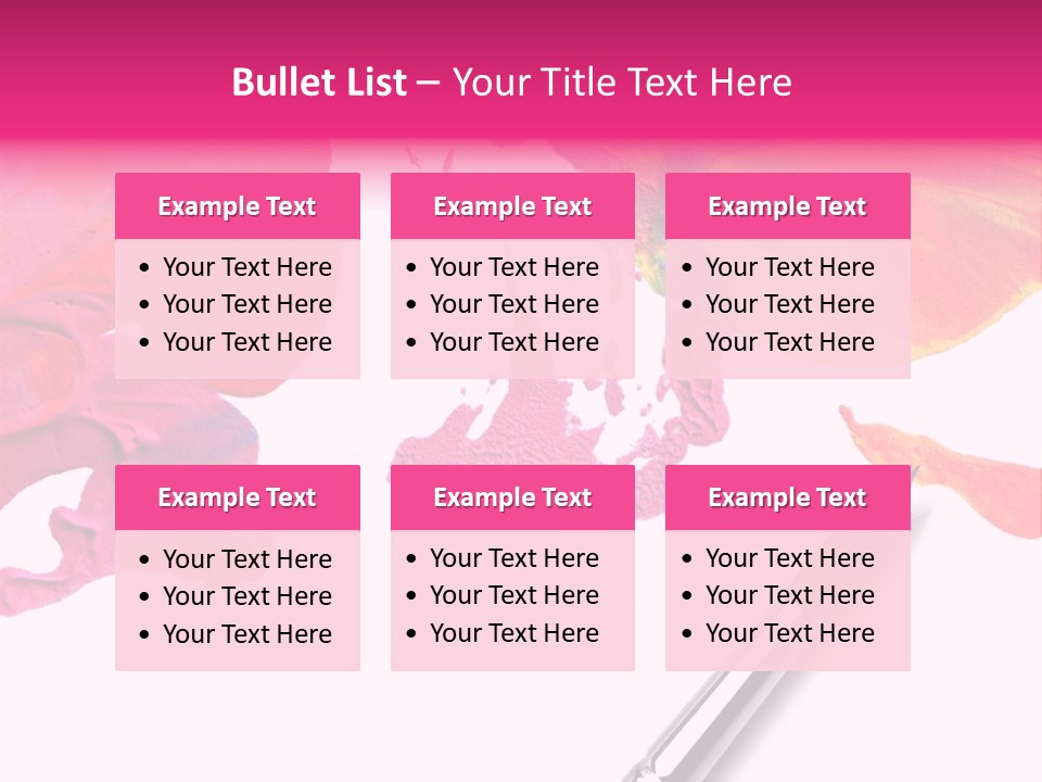 Paint Stock PowerPoint Template