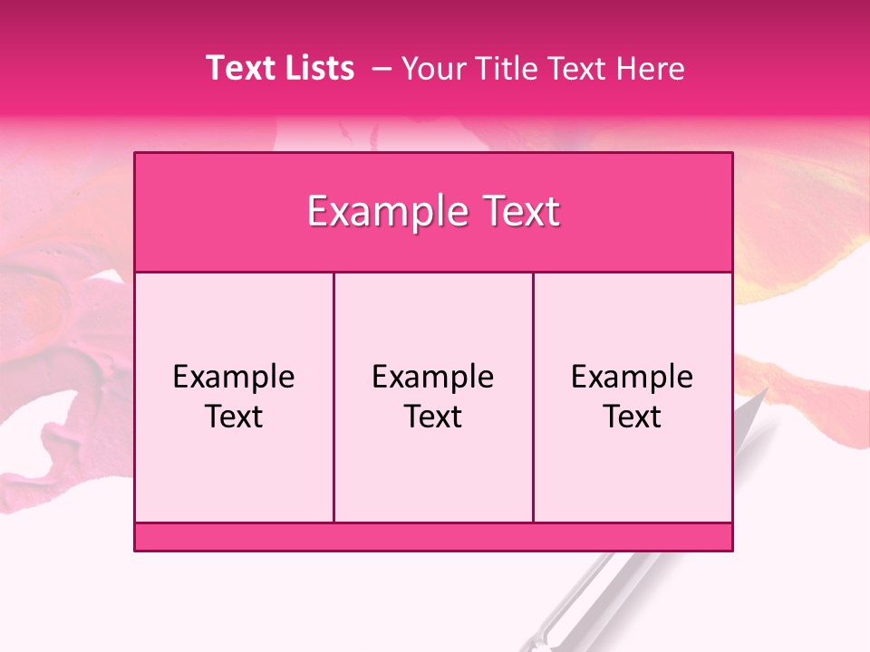 Paint Stock PowerPoint Template